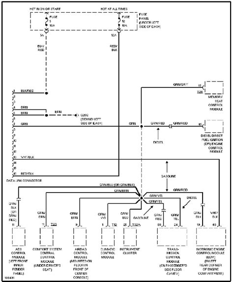 vw passat  ccm wiring diagram wiring diagram