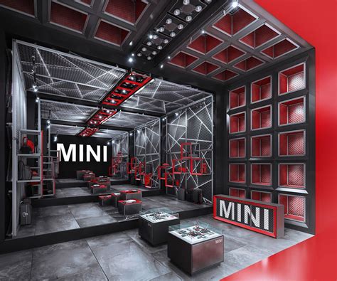 mini store concept  behance tot nghiep trang tri