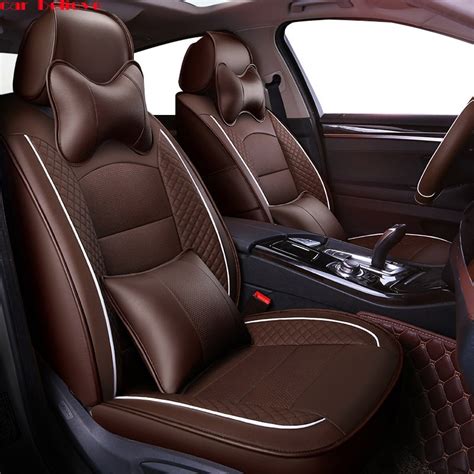 car believe auto automobiles leather car seat cover for jeep grand