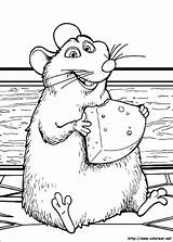 Ratatouille Dibujo sketch template