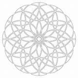 Geometry Sacred Pages Coloring Geometric Mandala Colouring Mandalas Patterns Choose Board sketch template
