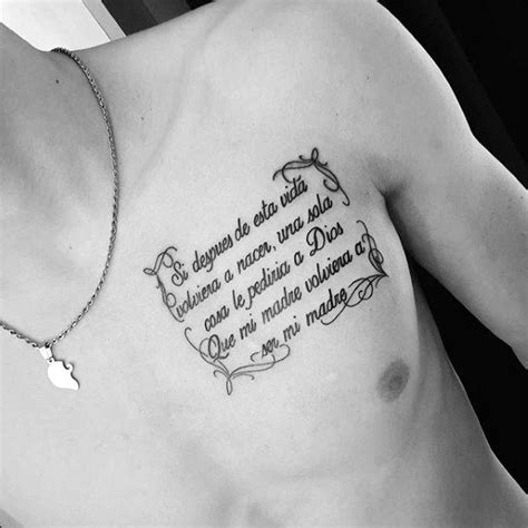 180 Tatuagens No Peito Que O Deixarão Sem Palavras