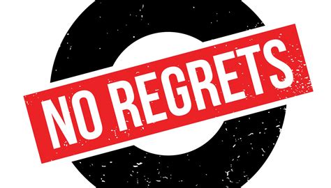 how to live with no regrets salvation and prosperity