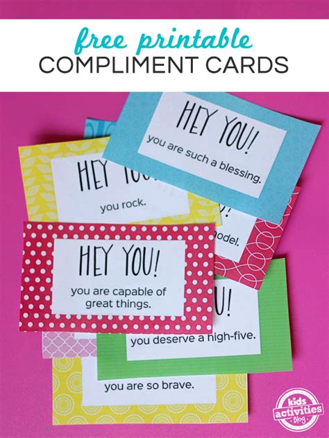 smile     printable kindness cards  kids