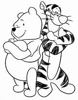 Tigger Coloring Pages sketch template