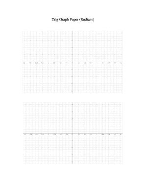 fillable  trig graph paper radians fax email print pdffiller