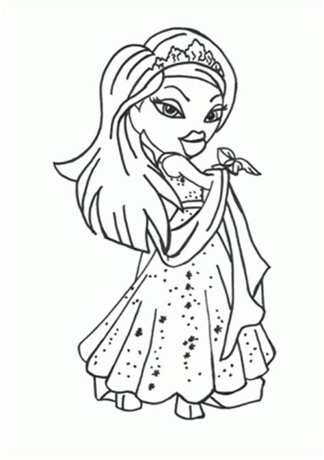view  wedding dress barbie coloring pages