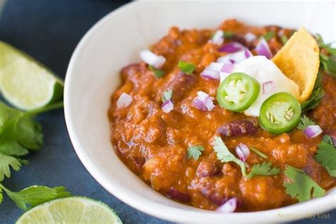 instant pot chili beans tips  nurture  gut