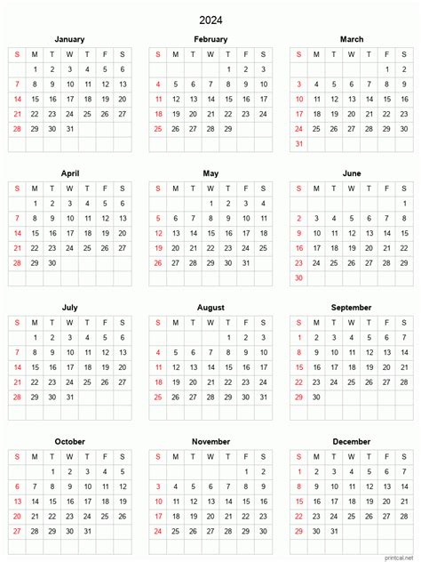 usa calendar  calendar  ireland printable