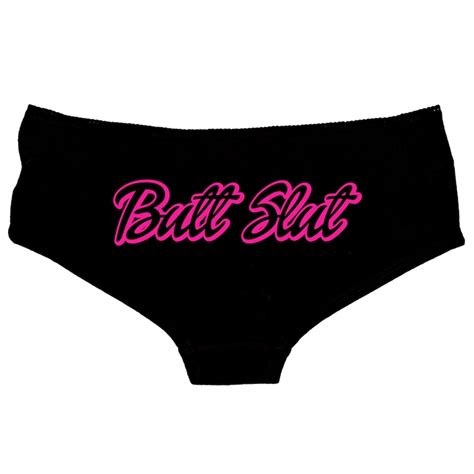 Butt Slut Panties Anal Queen Booty Shorts Anal Slut In Etsy España