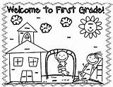 Grade Coloring Welcome Pages Second Printable Getcolorings sketch template