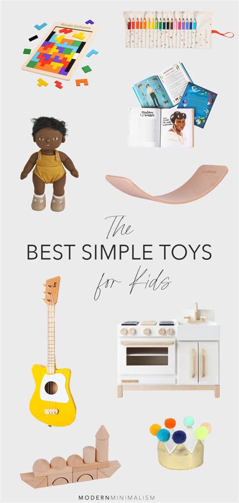 simple toys  kids modern minimalism