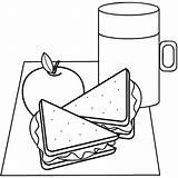 Lunch Coloring Box Designlooter Twisty Wecoloringpage sketch template