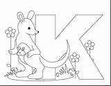 Alphabet Coloring Pages Letters Daily Getcolorings Animal Color Printable Getdrawings sketch template