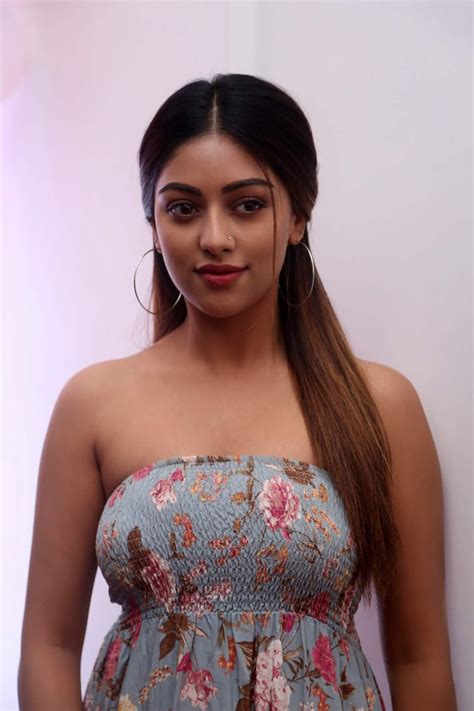 Beauty Galore Hd Anu Emmanuel Hot In Tube Gown At Snap Gym Inauguration