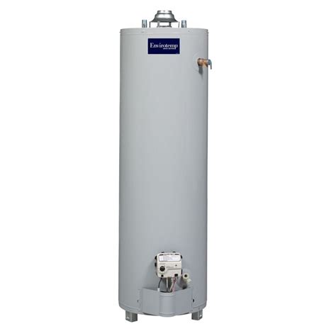 envirotemp  gallon  year tank  year parts residential tall natural gas water heater natural
