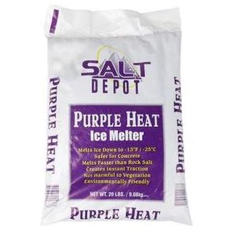 Salt Depot Purple Heat Ice Melt 50 Lb Bag Ph50 49 Per