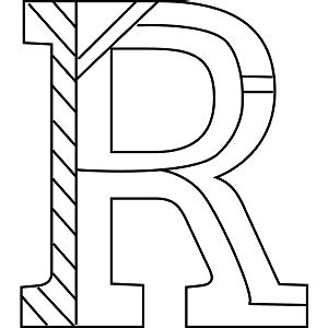 uppercase  coloring page