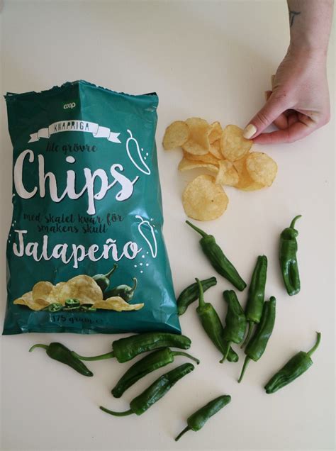 chips choklad chips  coop jalapeno