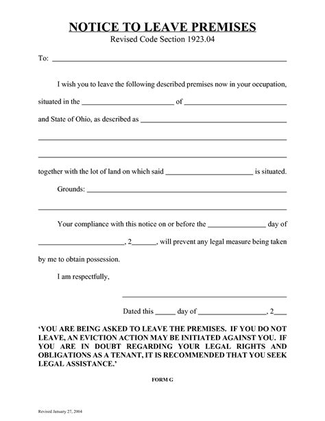 editable eviction notice form fill  printable fillable eviction