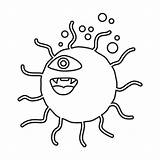 Germ Germs sketch template