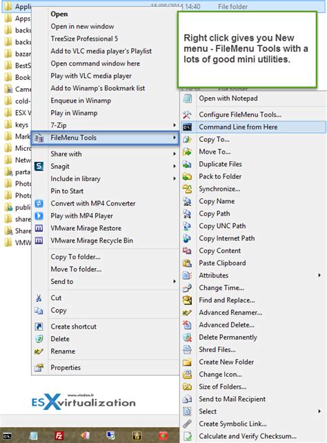 tool friday file menu tools esx virtualization