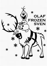 Olaf Sven Coloriage Dessin Jecolorie Imprimer Ausmalbilder Frozens Colorier Fabuleux Imprimé Bestcoloringpagesforkids sketch template