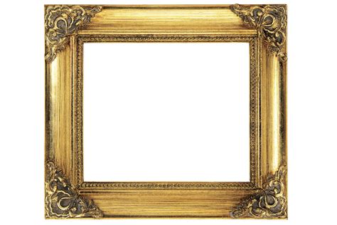 images wood antique empty decor gold rectangle picture frame gilded