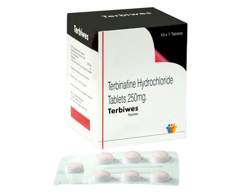 mg terbinafine hydrochloride tablets  rs box