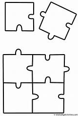 Puzzle Coloring Jigsaw Pages Puzzles Piece Printable Toys Colouring Autism Clipart Sheet Kids Color Scissors Book Print Sheets Bigactivities Clipartbest sketch template