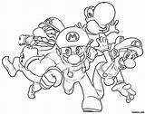 Mario Coloring Pages Super Sonic Characters Bros Luigi Colorare Da Colouring Print Kart Disegni Printable Dark Peach Para Bambinievacanze Brothers sketch template