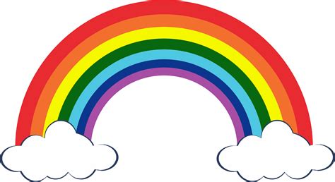 rainbow clipart rainbow png  clip art images   finder