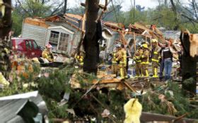 weather alert  dead  tornadoes hit mobile home park  horn news