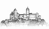 Kidspressmagazine Medieval European Forbidden Castle Pensil sketch template