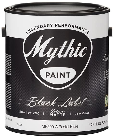mythic black label interior latex paint allergy standards