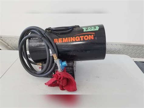 remington   btu propane forced air heater adam marshall land auction llc