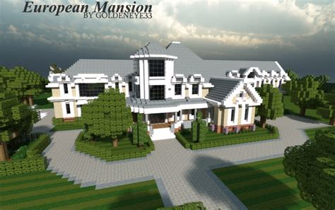 mansion schematic  minecraft therescipesinfo