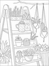 Coloring Pages Adult Book Printable Cute Colouring Sheets Adults Welcome Succulents Dover Publications Spring Uploaded User Tumblr Choose Board Discover sketch template
