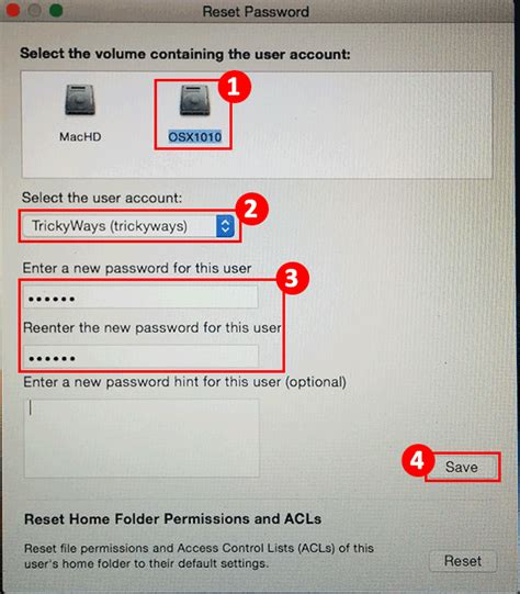 reset mac password  os  yosemite  terminal  recovery mode