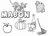 Mabon Pagan Imbolc Printables Yule Acorns sketch template