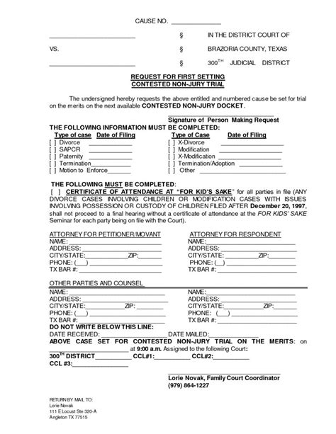 printable sample divorce documents form laywers template forms
