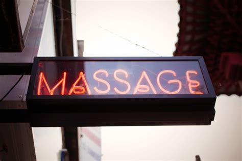 Massage Parlors — And The Men Who Use Them — Should Watch Out