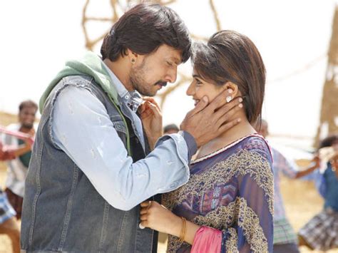 sizzling pictures of sudeep and rachita ram hot pictures of sudeep and rachita ram from