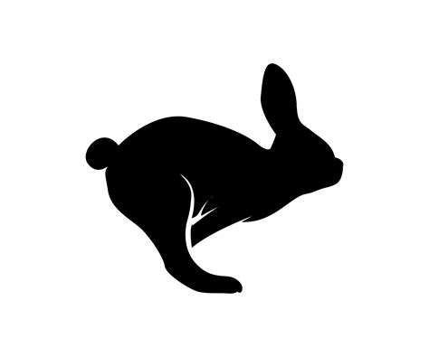 jumping rabbit jumping rabbit silhouette rabbit silhouette  logo