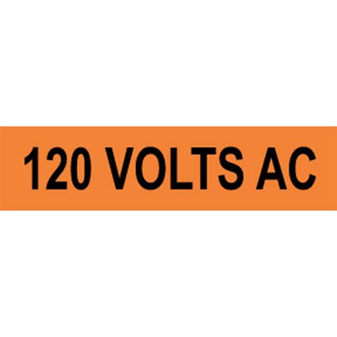 volts ac label vlt  electrical voltage