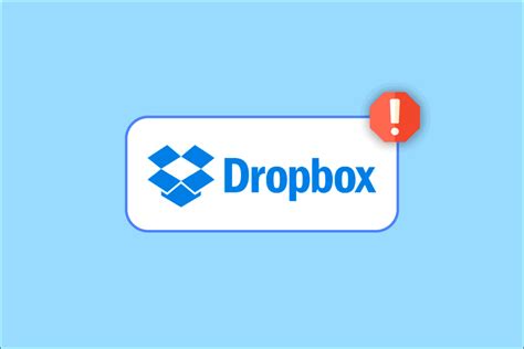fix dropbox error  message  windows  techcult