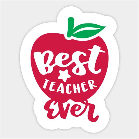 teacher   teacher  sticker teepublic