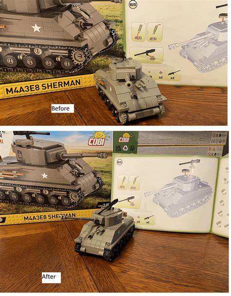 My Attempt To Fix The Gap On M4a3e8 Sherman 2711 R Cobiblocks