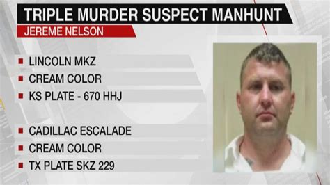 kansas triple murder suspect possibly in oklahoma