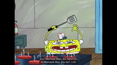 patrick  spongebob sings  mermaidman  barnacle boy song youtube